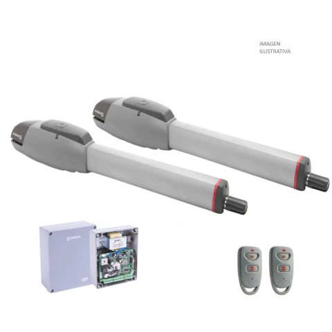 Kit Electromecánico ERREKA KAIROS1RC para Portón Batiente 2 Brazos