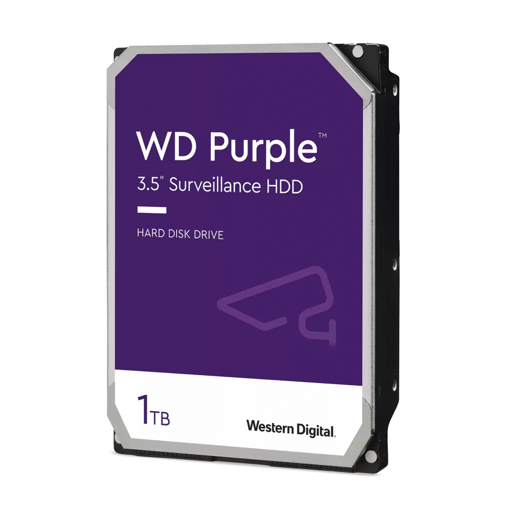 Disco Duro WD Purple 1TB WD11PURZ 3.5" SATA III 5400RPM 64MB para Videovigilancia